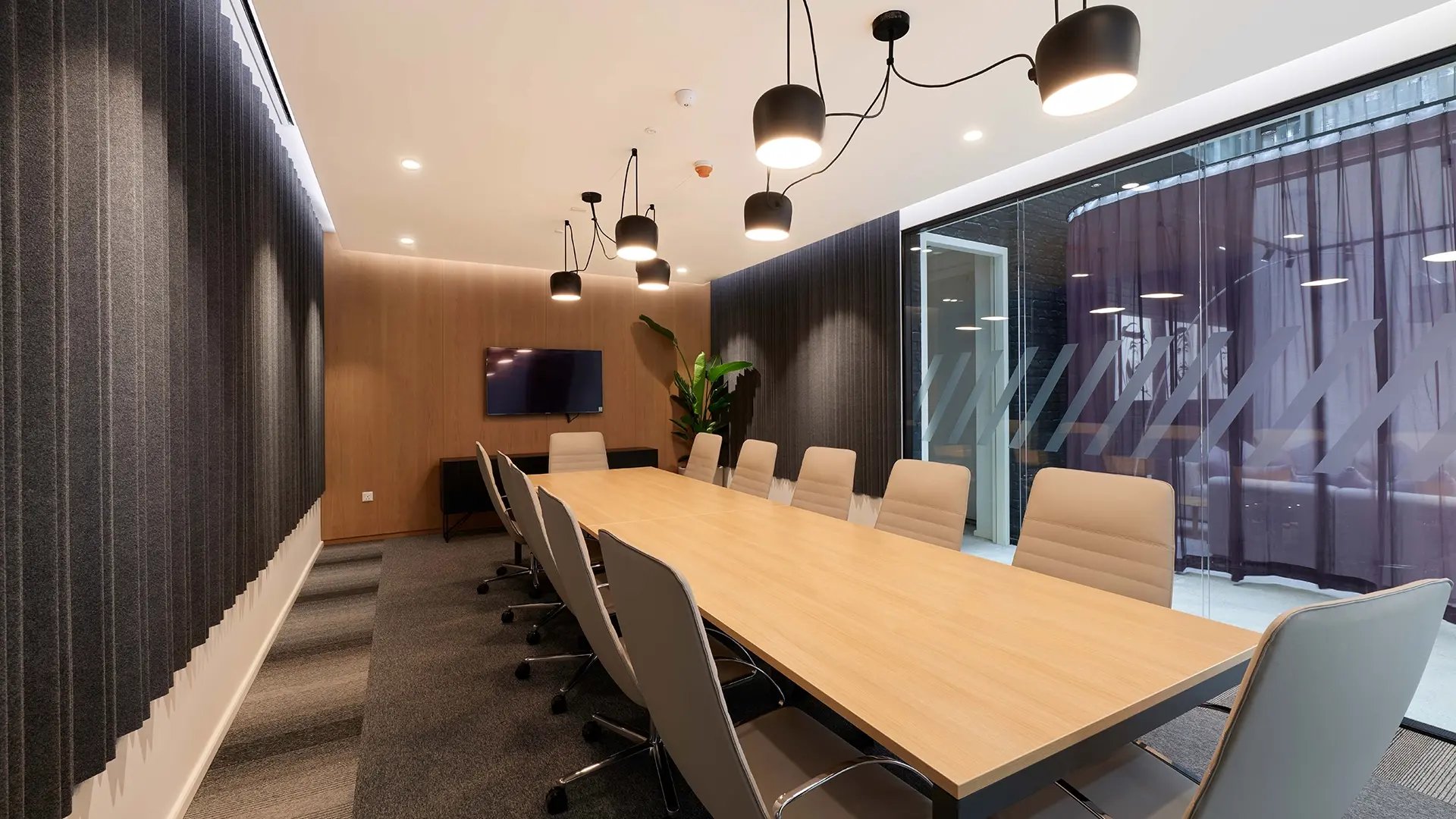 Board meeting room interior for Hong Kong based client