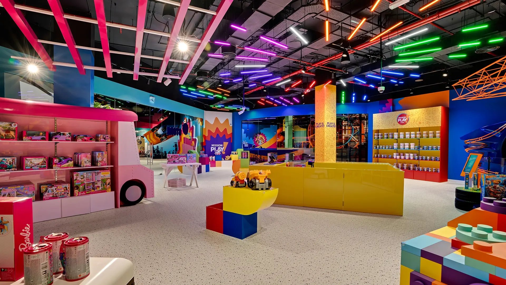 Mission: Play! By Mattel | Interior Fit Out