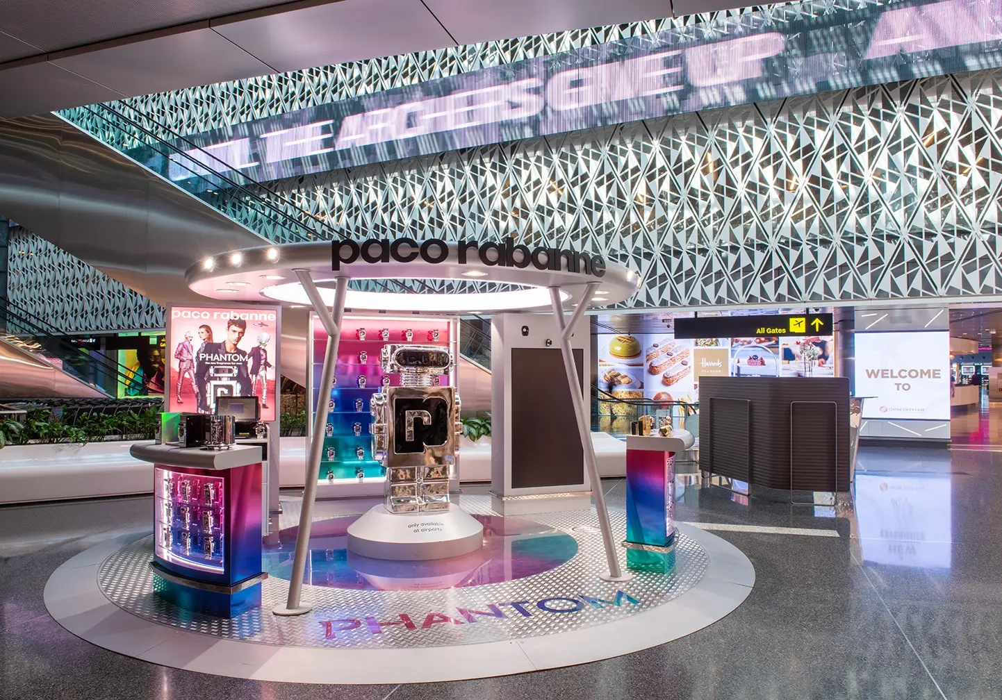 Havelock One Paco Rabanne Pop Up Doha Airport