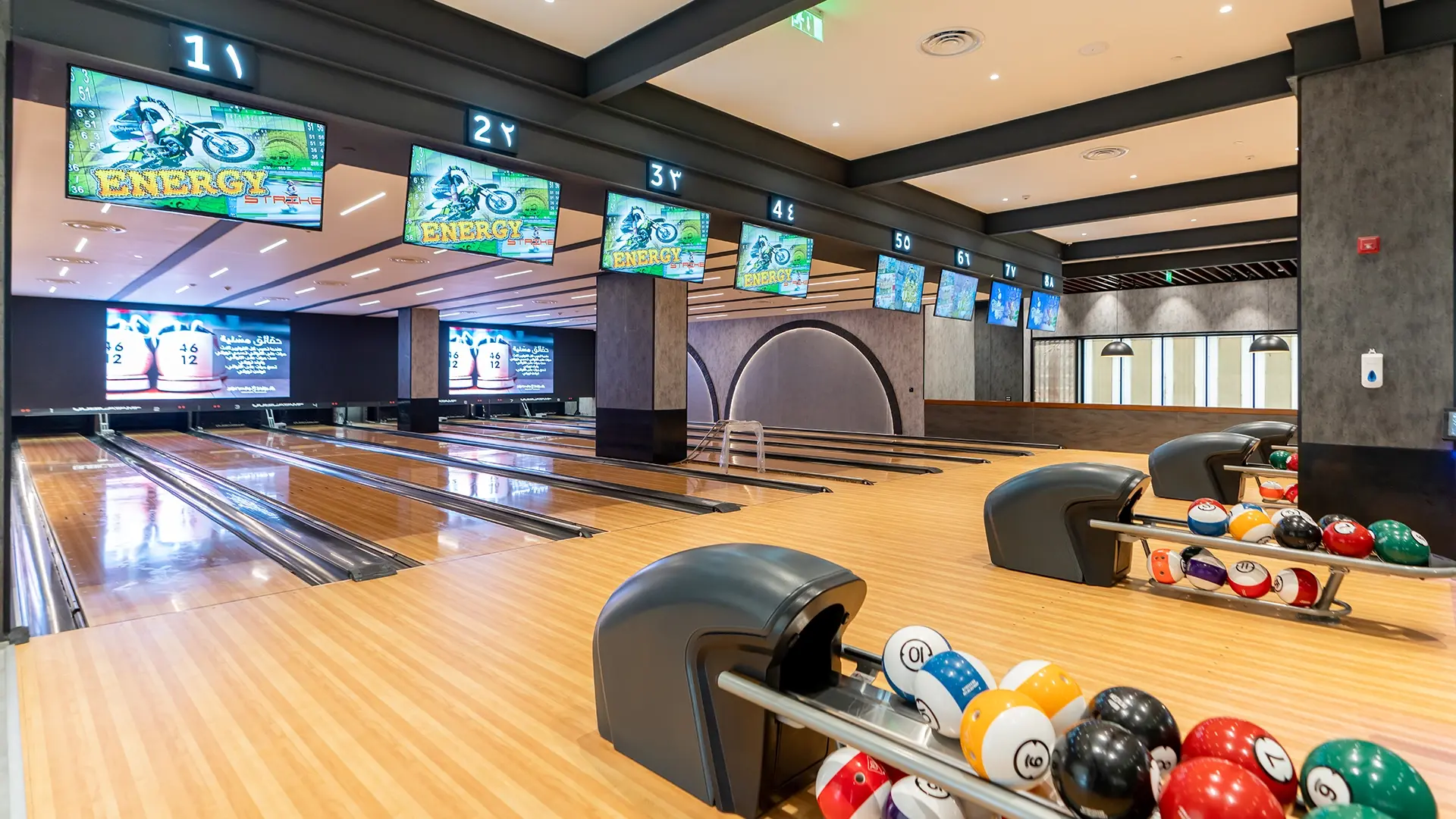 Yalla! Bowling – Entertainment Fit-out Riyadh