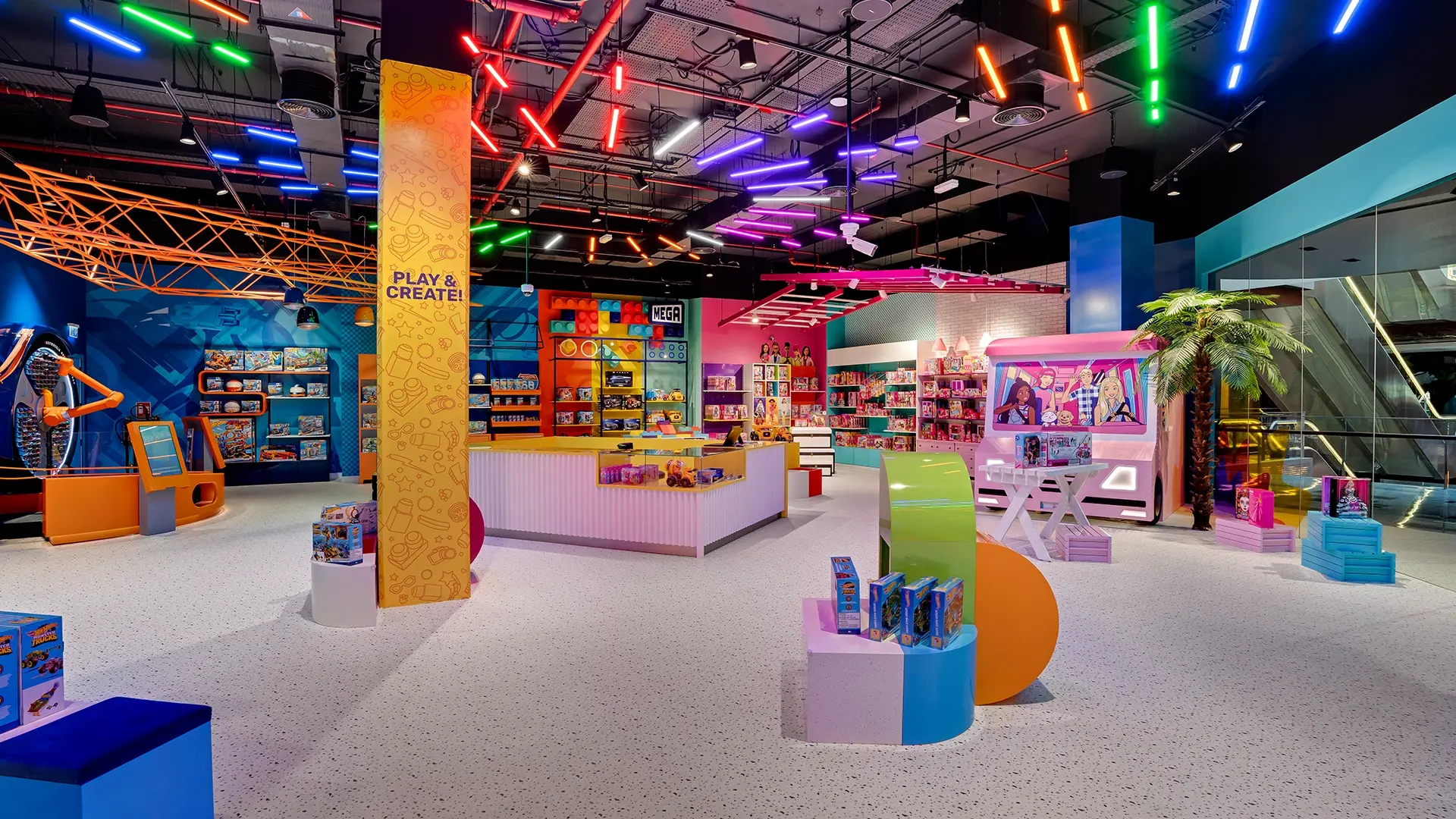 Mission: Play! By Mattel | Interior Fit Out