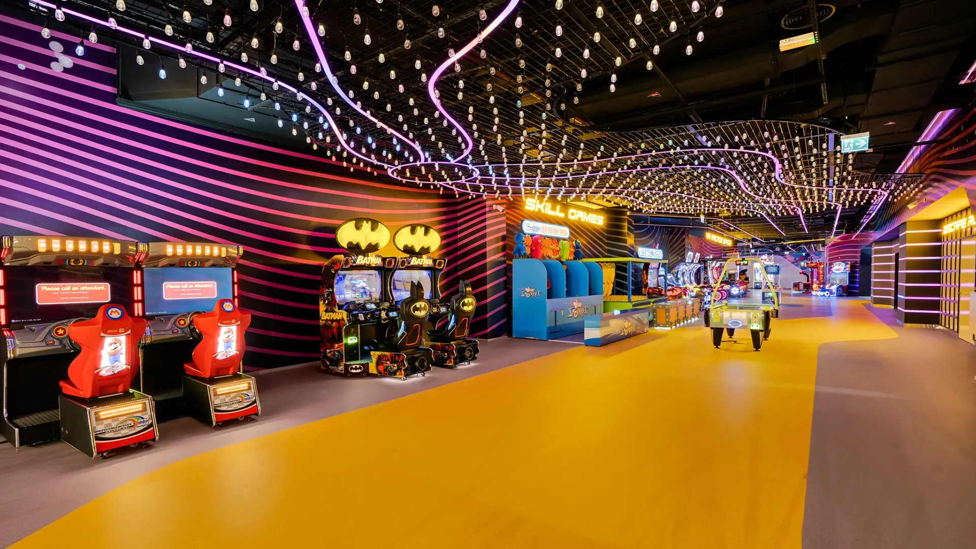 Sparky's Arcade The Galleria Al Maryah Island, Abu Dhabi