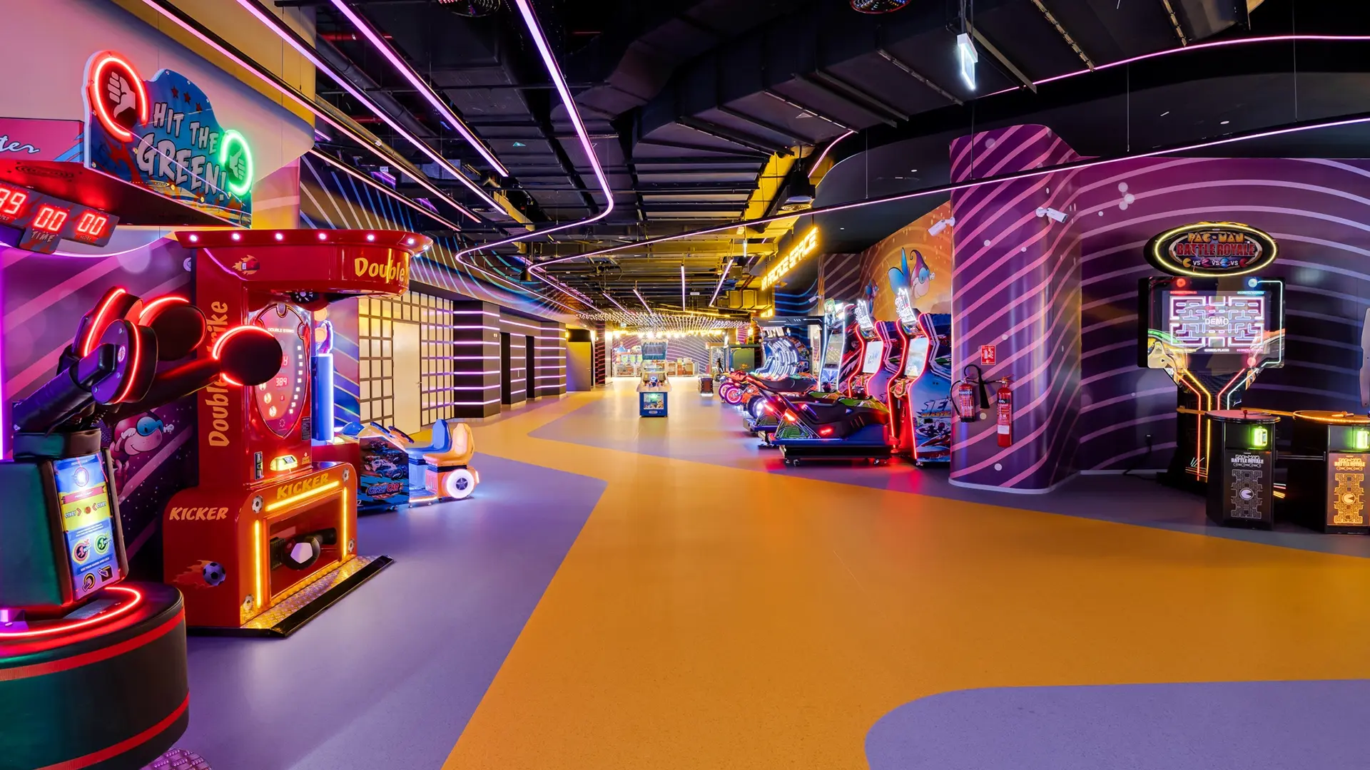 Sparky's Arcade The Galleria Al Maryah Island, Abu Dhabi