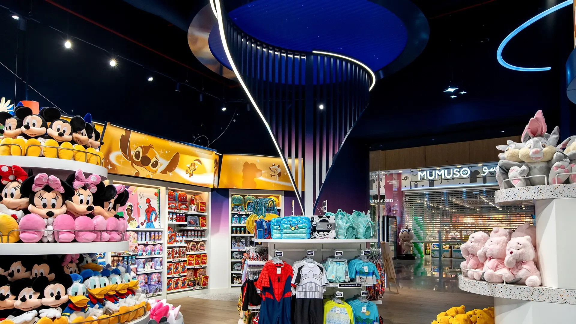 Interior Fit out Services – Disney Store Qatar