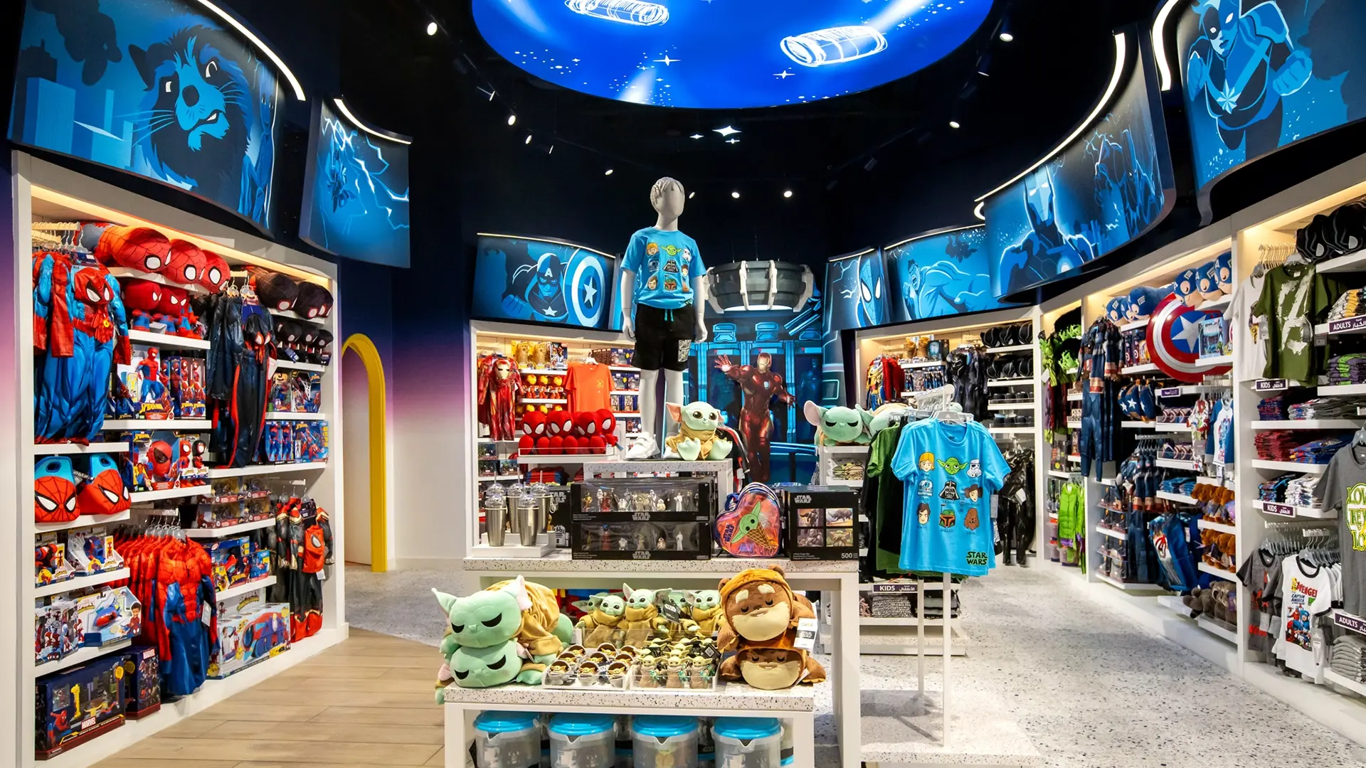 Turnkey Fit out Services – Disney Store Qatar