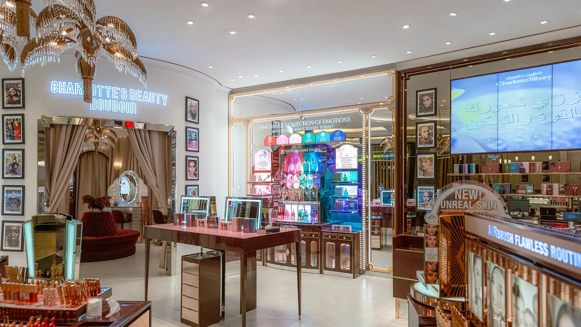 Charlotte Tilbury – Interior Retail Fit-out Services