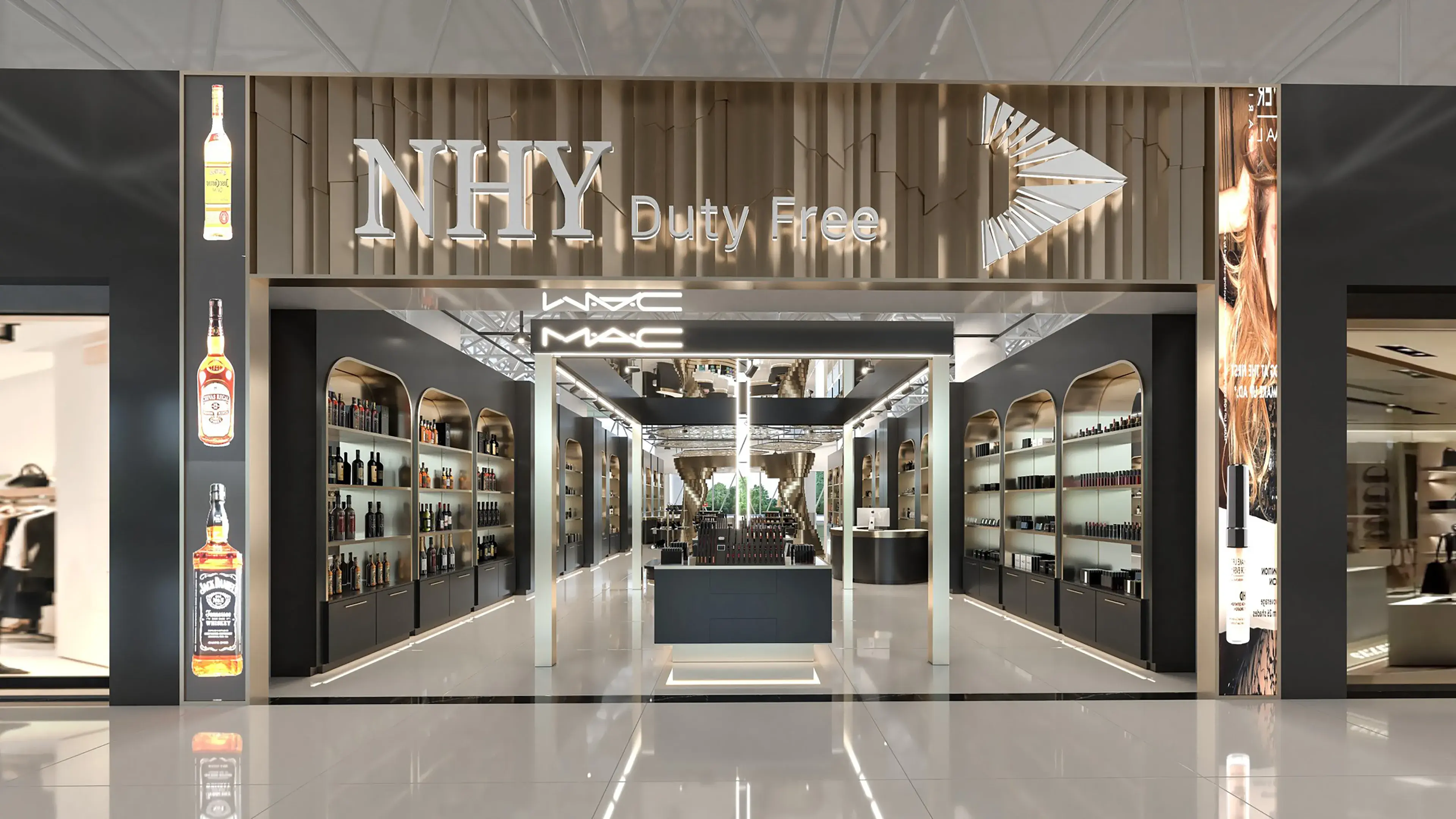 retail interior fit out project – NHY, Ethiopia